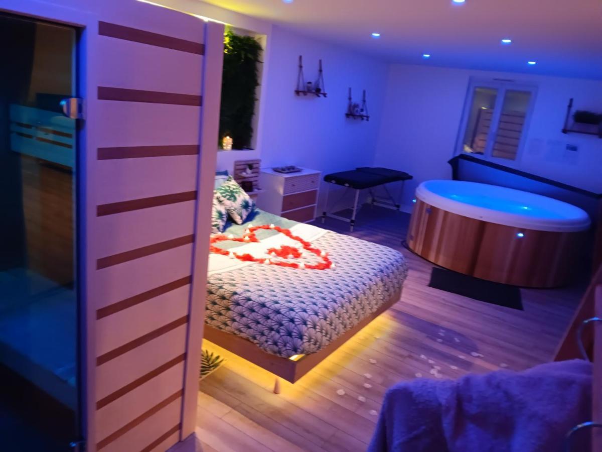 Gite Et Spa Au Secret Du Bonheur Hotel Pouilly-sur-Serre Ngoại thất bức ảnh